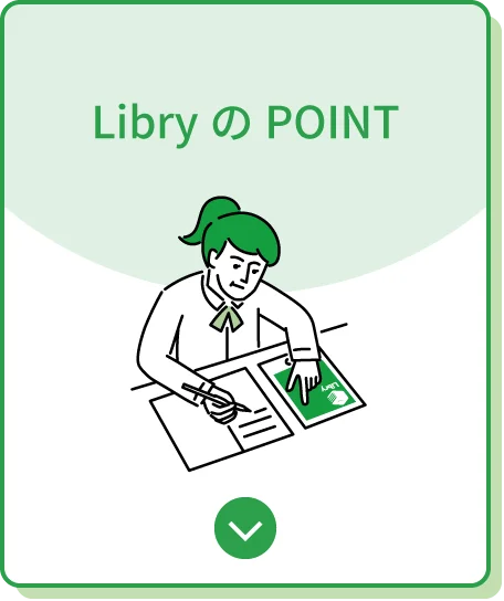 LibryのPOINT