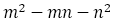 m^2-mn-n^2=±1