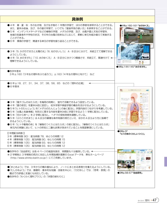 理科内容解説資料