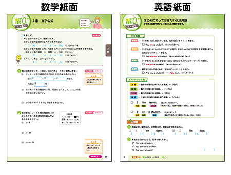 【ぴたトレ0】これまでに学習した内容を復習することで、土台作りができるページです。